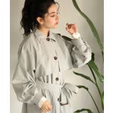 aity アイティ 胸ヨーク付きステンカラーロングコート | Fashion Letter | 詳細画像17
