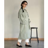 aity アイティ 胸ヨーク付きステンカラーロングコート | Fashion Letter | 詳細画像19