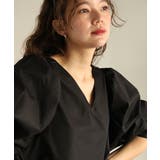 aity アイティ Vネックパフスリーブワンピース | Fashion Letter | 詳細画像10