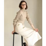 グレージュ | aity アイティ プレーティングリブニット | Fashion Letter