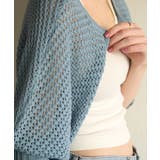aity アイティ メッシュボレロカーディガン | Fashion Letter | 詳細画像15