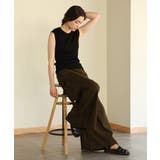 aity アイティ ウエストゴムツイルバギーパンツ | Fashion Letter | 詳細画像17 