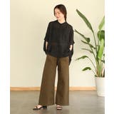 aity アイティ ウエストゴムストレッチツイルベイカーパンツ | Fashion Letter | 詳細画像8