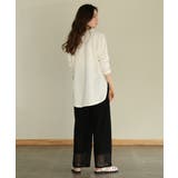 aity アイティ ラウンドヘムロングTシャツ | Fashion Letter | 詳細画像3 