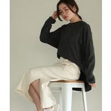 aity アイティ ラウンドヘムロングTシャツ | Fashion Letter | 詳細画像7 