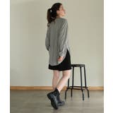 aity アイティ ラウンドヘムロングTシャツ | Fashion Letter | 詳細画像12 