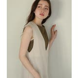 カーキ | aity アイティ タンクトップ | Fashion Letter