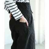 aity アイティ サスペンダー付きハイウェストツイルパンツ | Fashion Letter | 詳細画像8