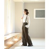 aity アイティ サスペンダー付きハイウェストツイルパンツ | Fashion Letter | 詳細画像10