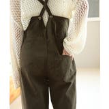 aity アイティ サスペンダー付きハイウェストツイルパンツ | Fashion Letter | 詳細画像15