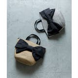 aity アイティ リボンモチーフペーパーカゴバッグ | Fashion Letter | 詳細画像7 