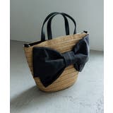 ベージュ | aity アイティ リボンモチーフペーパーカゴバッグ | Fashion Letter