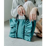 aity アイティ ポリエステルフリルトートバッグ | Fashion Letter | 詳細画像6 