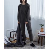 チャコール | aity アイティ 裏起毛 | Fashion Letter