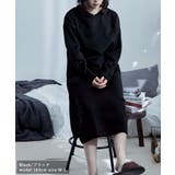 aity アイティ 裏起毛Vネックロングワンピルームウェア | Fashion Letter | 詳細画像2
