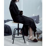 aity アイティ 裏起毛Vネックロングワンピルームウェア | Fashion Letter | 詳細画像3