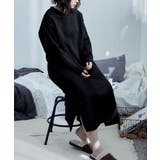 aity アイティ 裏起毛Vネックロングワンピルームウェア | Fashion Letter | 詳細画像4