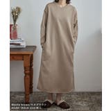 aity アイティ 裏起毛Vネックロングワンピルームウェア | Fashion Letter | 詳細画像9