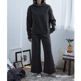 チャコール | aity アイティ あったか裏起毛ルームウェア | Fashion Letter