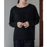 aity アイティ バックレイヤードギャザーロングTシャツ | Fashion Letter | 詳細画像18