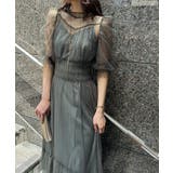 aity アイティ ドットチュールレイヤードドレス | Fashion Letter | 詳細画像7 