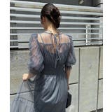 aity アイティ ドットチュールレイヤードドレス | Fashion Letter | 詳細画像13 
