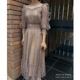 aity アイティ ドットチュールレイヤードドレス | Fashion Letter | 詳細画像14 