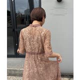 aity アイティ 配色ハシゴレース切替ドレス | Fashion Letter | 詳細画像18 
