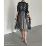 aity アイティ ヴィンテージライクレースチュールドレス | Fashion Letter | 詳細画像10 