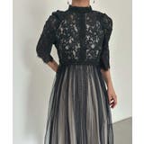 アーミーカーキ | aity アイティ ヴィンテージライクレースチュールドレス | Fashion Letter