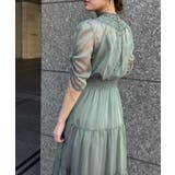aity アイティ ハイネックティアードシアードレス | Fashion Letter | 詳細画像4 