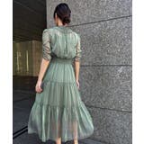 aity アイティ ハイネックティアードシアードレス | Fashion Letter | 詳細画像5 