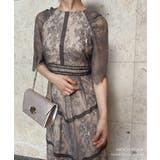 aity アイティ ショルダーギャザーラッセルレースドレス | Fashion Letter | 詳細画像2 