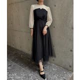 aity アイティ ビスチェ風ラメチュールドレス | Fashion Letter | 詳細画像2