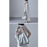 etoll エトル フリルハンドルフェイクレザートートバッグ | Fashion Letter | 詳細画像3