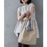 ベージュ | etoll エトル ソフトフェイクレザーワンハンドルトートバッグ | Fashion Letter