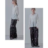 etoll エトル 花柄プリントタックワイドパンツ | Fashion Letter | 詳細画像8