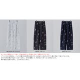 etoll エトル 花柄プリントタックワイドパンツ | Fashion Letter | 詳細画像18