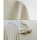 etoll エトル プリーツボトルネックブラウス | Fashion Letter | 詳細画像16 