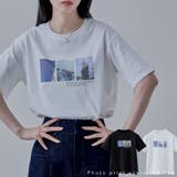 etoll エトル フォトプリントオーバーサイズTシャツ | Fashion Letter | 詳細画像1