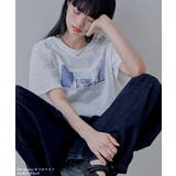 etoll エトル フォトプリントオーバーサイズTシャツ | Fashion Letter | 詳細画像2