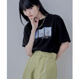 etoll エトル フォトプリントオーバーサイズTシャツ | Fashion Letter | 詳細画像9