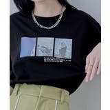 etoll エトル フォトプリントオーバーサイズTシャツ | Fashion Letter | 詳細画像12