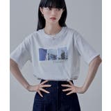 オフ | etoll エトル フォトプリントオーバーサイズTシャツ | Fashion Letter