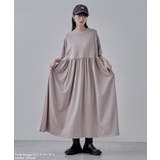 etoll エトル ウエストギャザーコットンワンピース | Fashion Letter | 詳細画像9