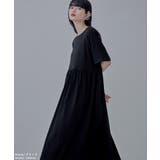etoll エトル ウエストギャザーコットンワンピース | Fashion Letter | 詳細画像12