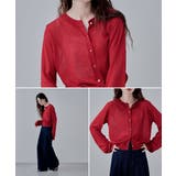 etoll エトル UVカットクルーネックシアーカーディガン | Fashion Letter | 詳細画像5