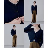 etoll エトル UVカットクルーネックシアーカーディガン | Fashion Letter | 詳細画像8