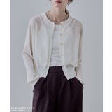 etoll エトル UVカットクルーネックシアーカーディガン | Fashion Letter | 詳細画像13