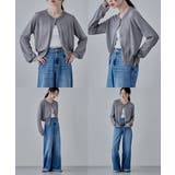 etoll エトル UVカットクルーネックシアーカーディガン | Fashion Letter | 詳細画像18